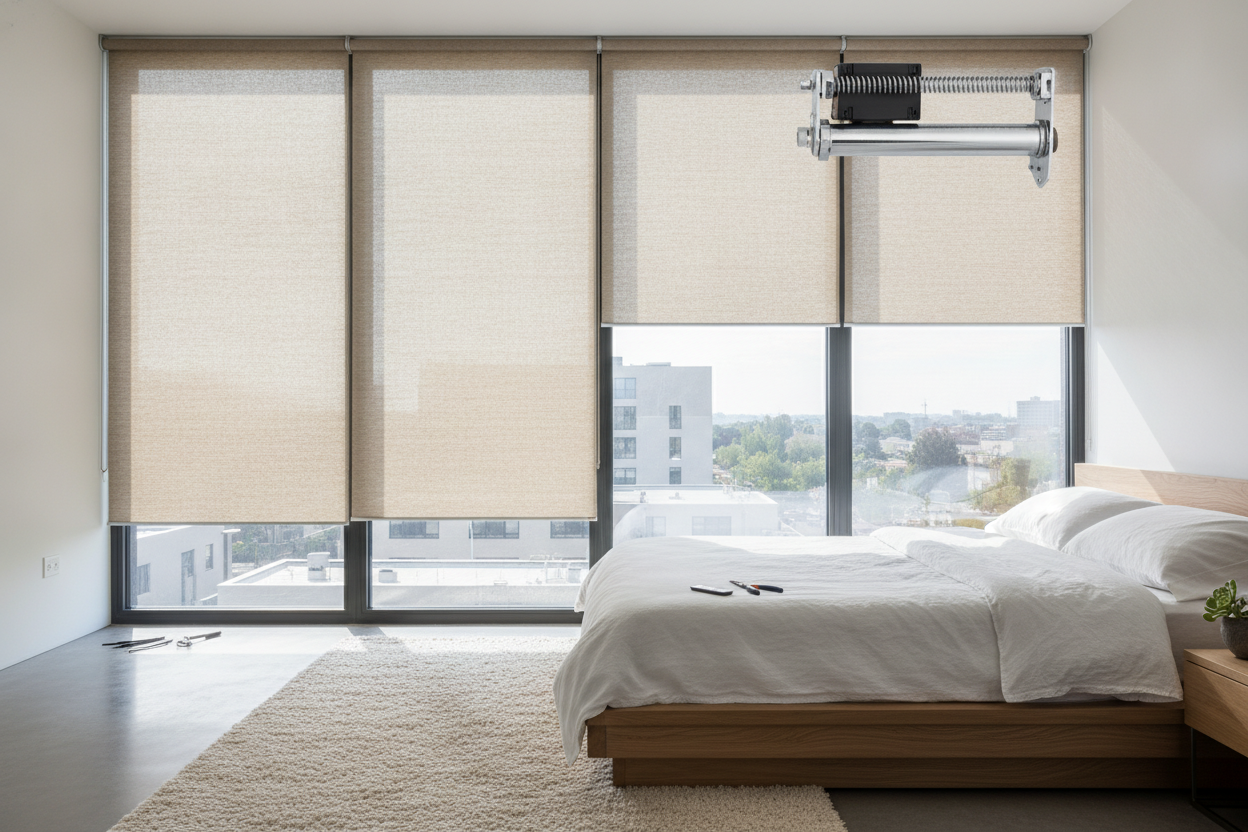 I Ruined Three Hems Learning How to Raise Roller Shades Properly