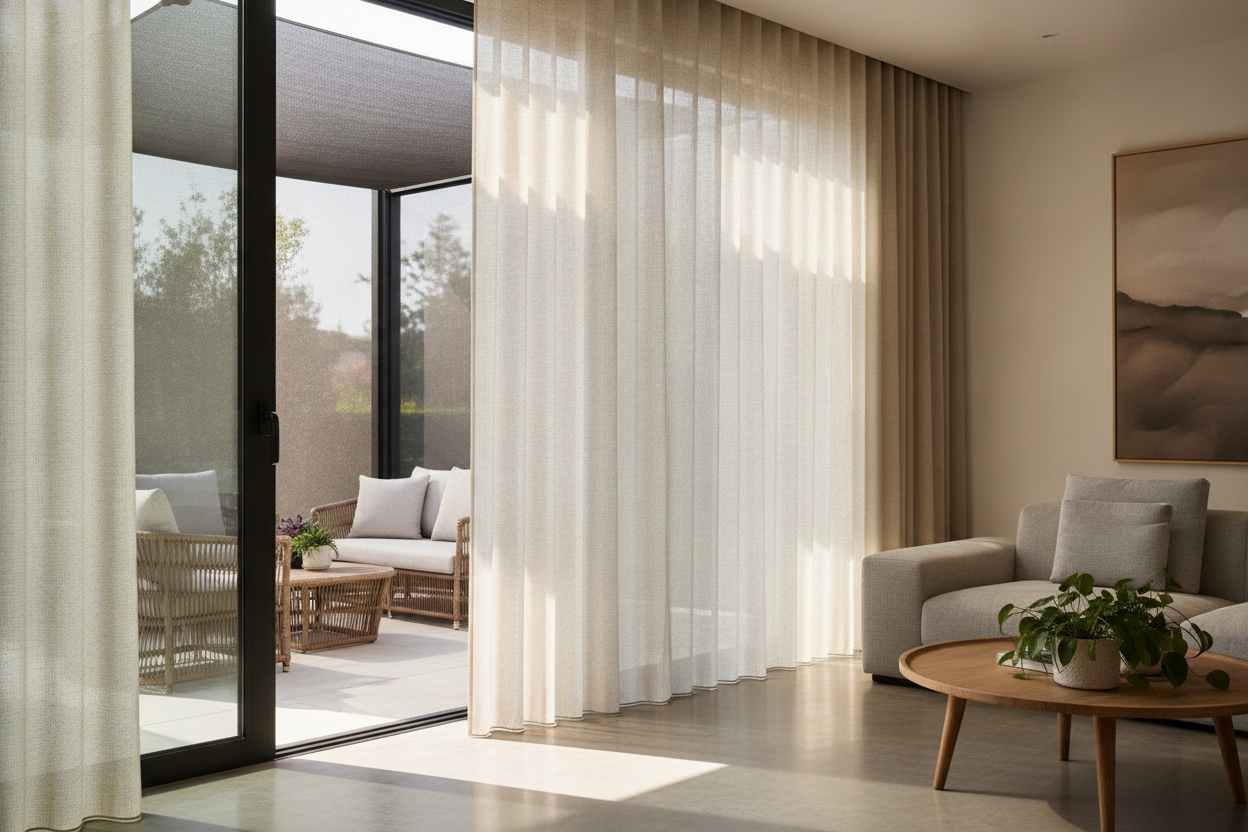 I Hate Shiny Plastic Shades for Patio Spaces (Here's What I Use)