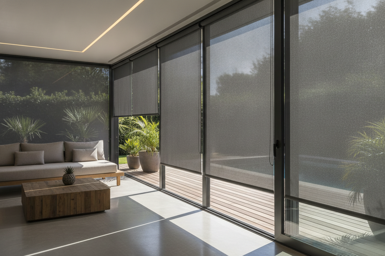 Stop Moving Your Chair: Why Solar Shades for Patios Actually Work