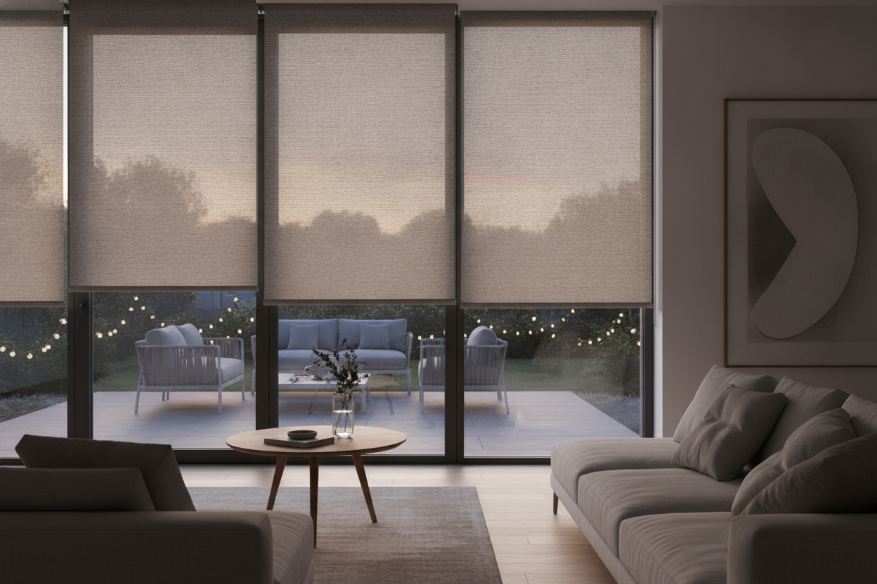 Your Outdoor Patio Privacy Shades Are See-Through at Night