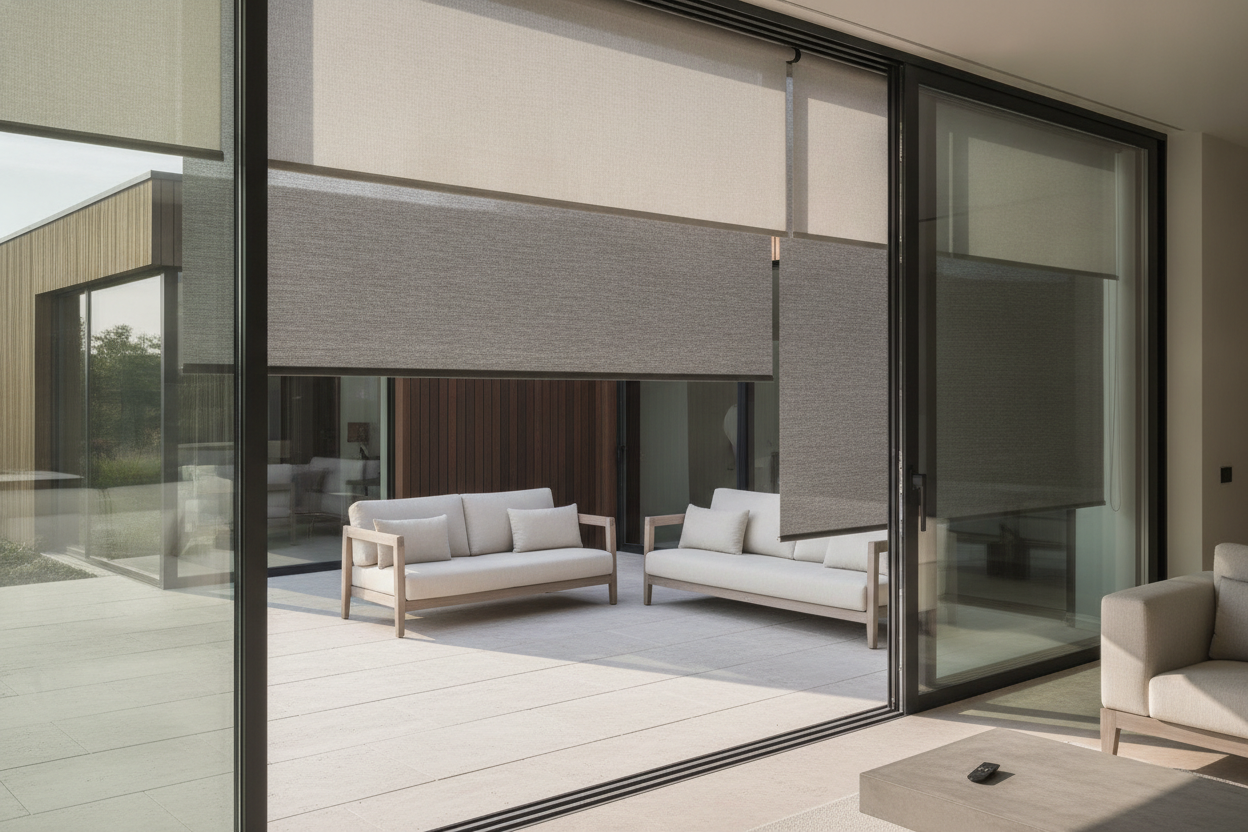 The Light Gap Mistake: Why I Spec Custom Outdoor Blinds and Shades