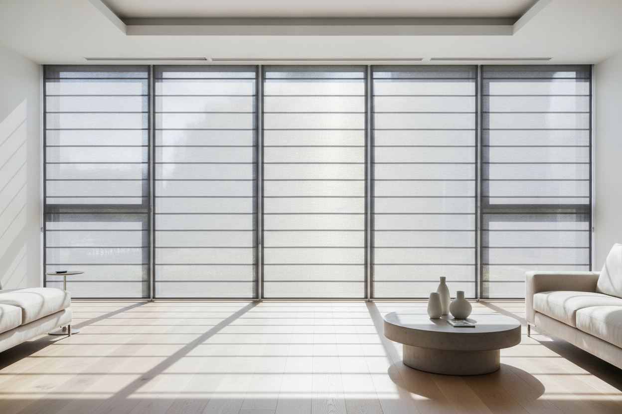 Why I Stopped Hiding My Hunter Douglas Roller Blinds Behind Drapes