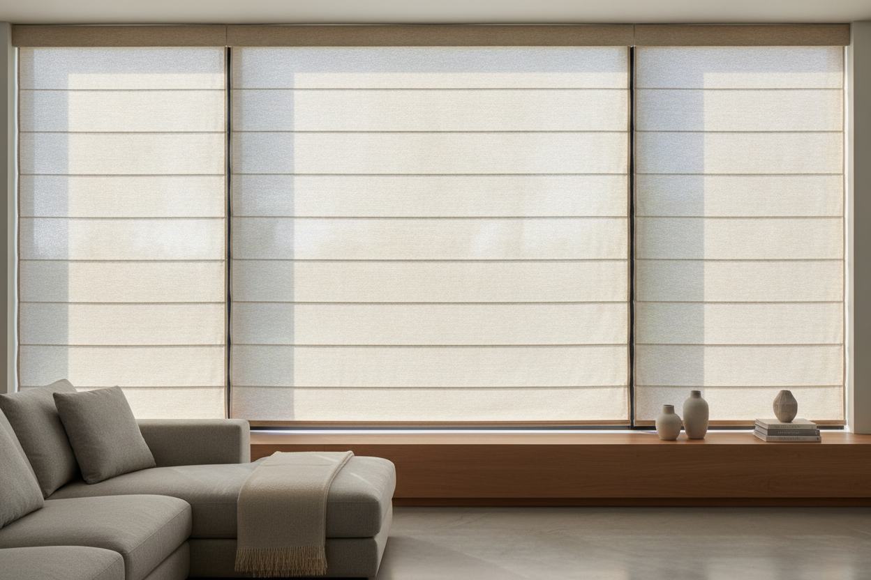 The Messy Stack Problem: Why I Switched to Hunter Douglas Roman Blinds