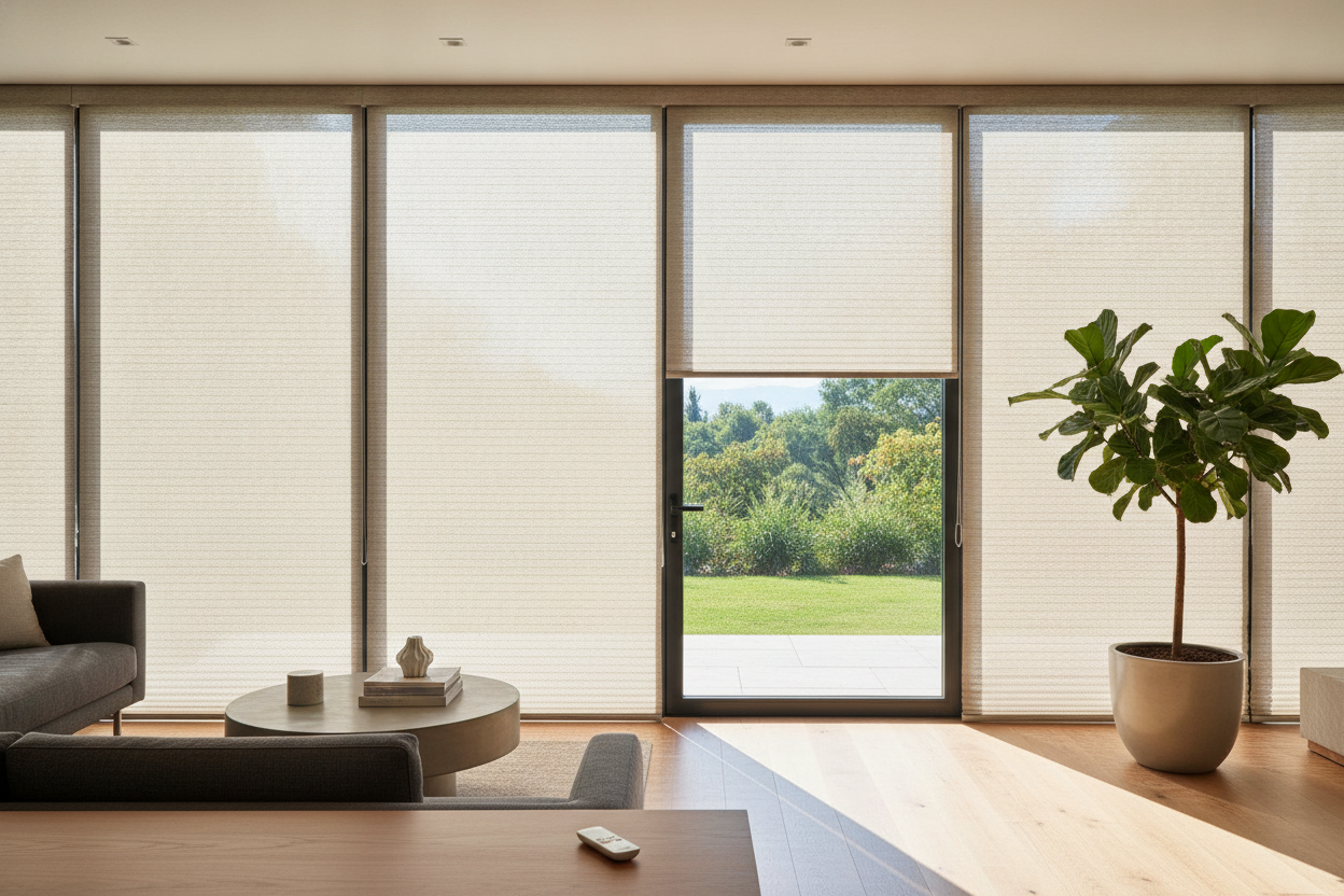 Why I Ditched Heavy Drapes for Hunter Douglas Sliding Door Blinds