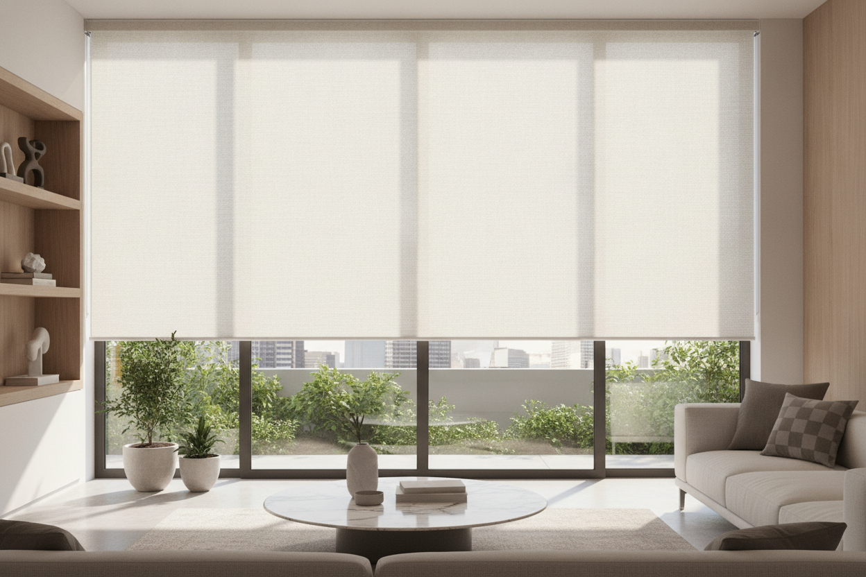 I Broke the Rules and Hung a Hunter Douglas Contract Roller Shade