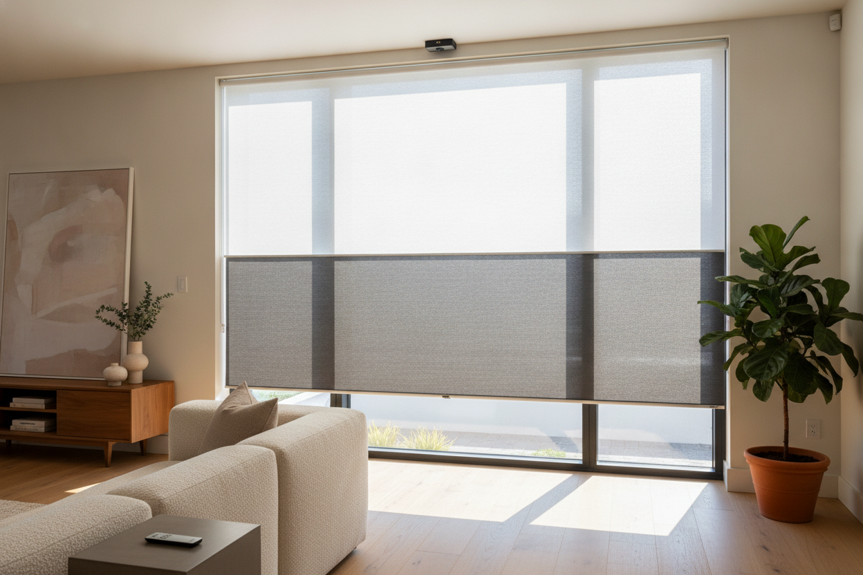 How I Style Top Down Bottom Up Curtains in Nosy Neighborhoods