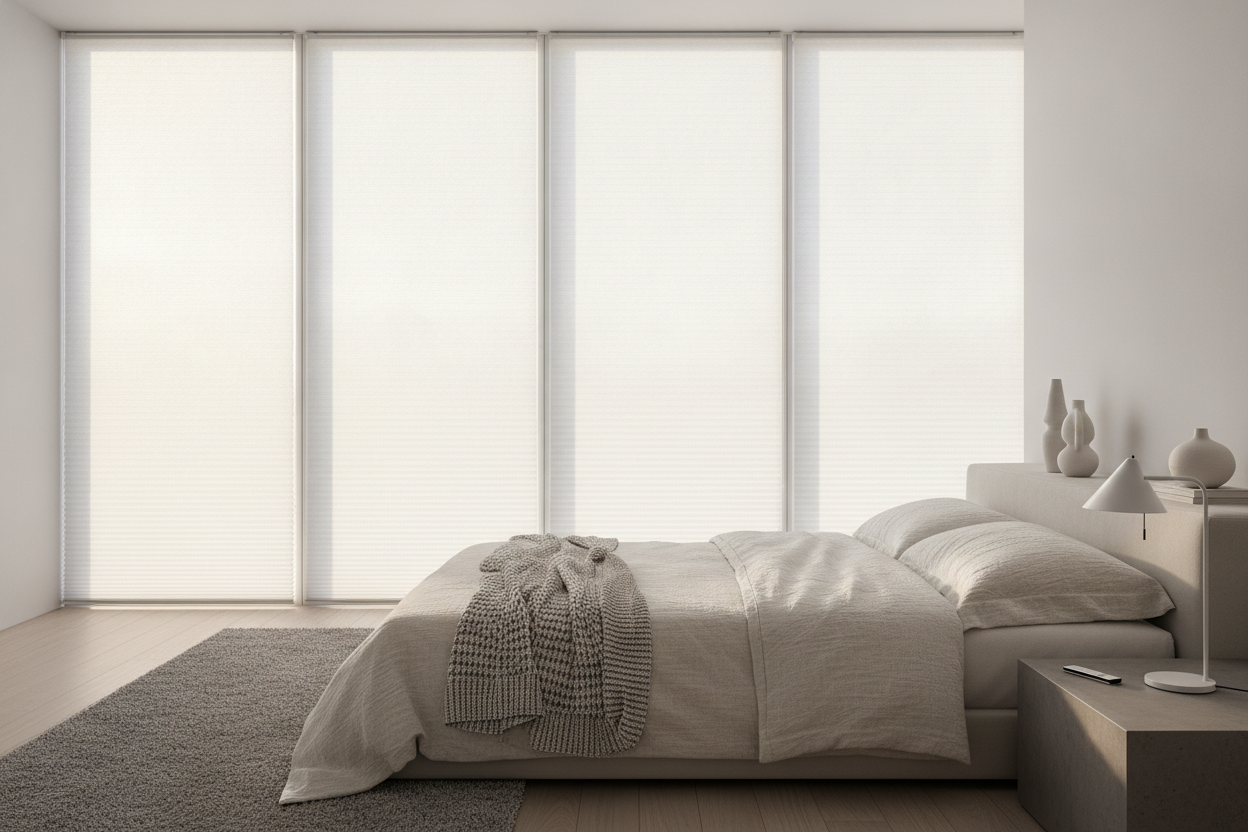 Your Drafty Room Needs New Blinds: Honeycomb Shades Actually Insulate