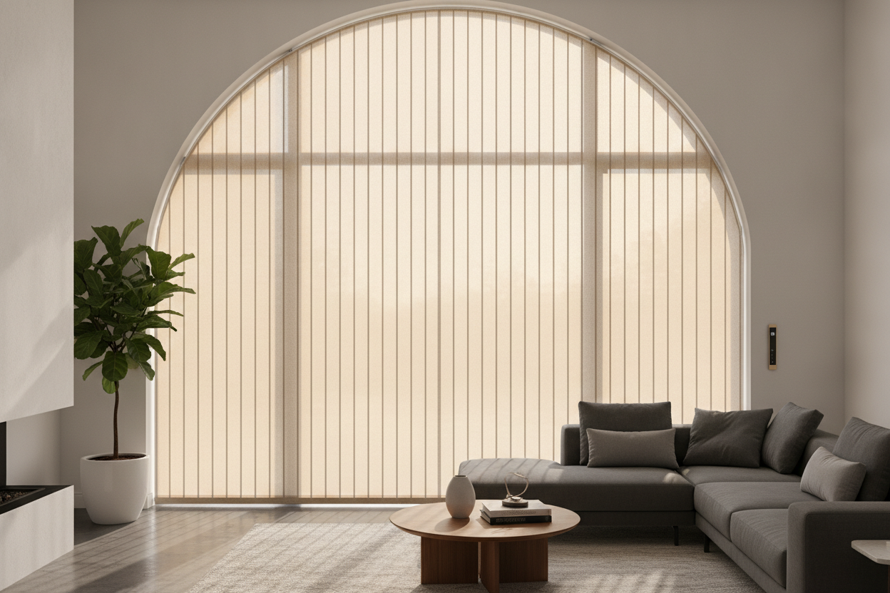 What Designers Actually Do When a Room Needs an Arch Window Shade