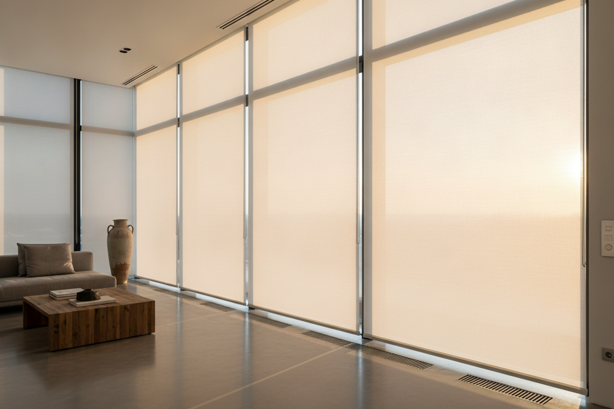Why Your Large Window Shades Look Like a Giant Projection Screen