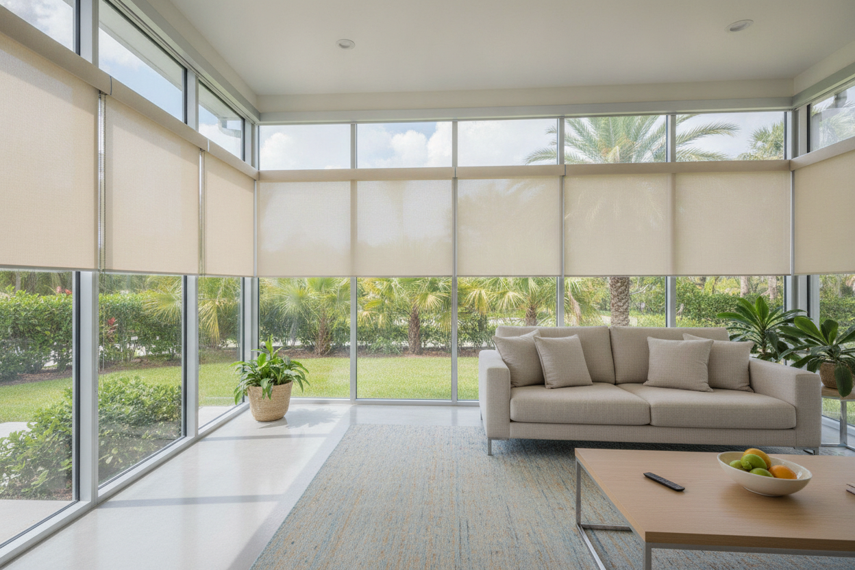 I Tested 5 Types of Blinds for Florida Room Windows (One Kept the View)