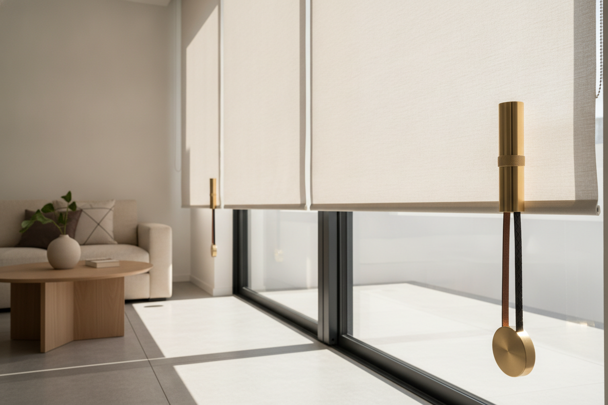 Why I Never Leave a Roller Shade Pull Down Bare (And What to Use Instead)