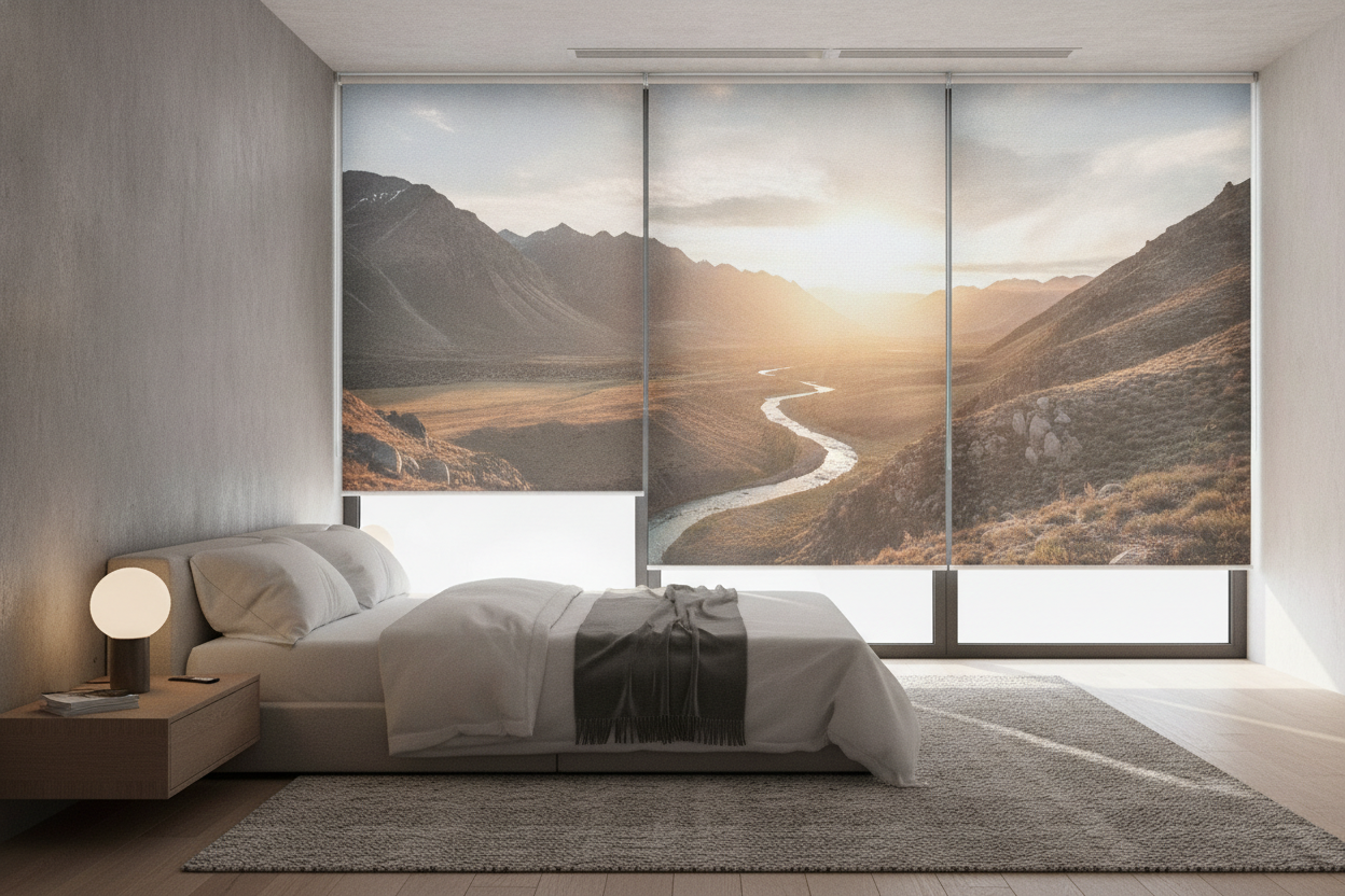 The Only Acceptable Way to Put a Photo on Blinds in Your Home