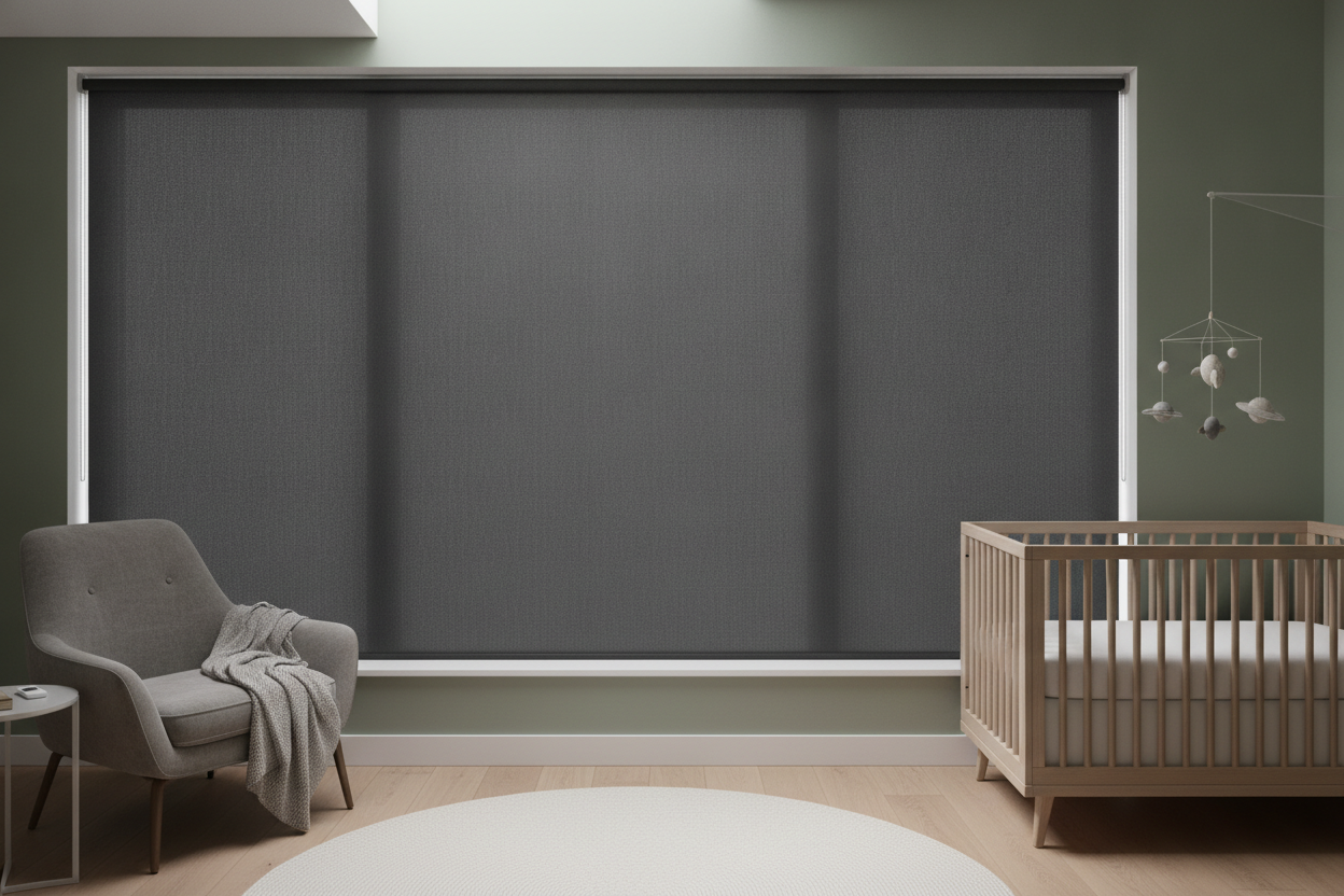 I Swapped My Curtains for Cordless Roller Blinds Blackout