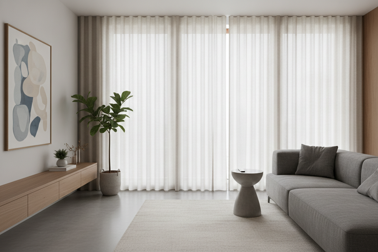 Why Your Wide Blinds Are Sagging (And How to Dress Large Windows)