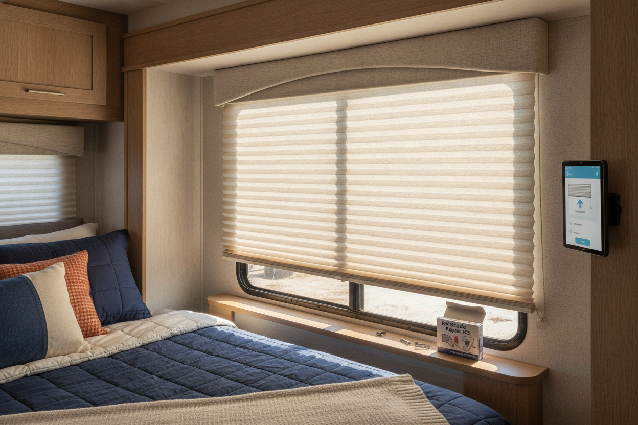 I Saved My Saggy Camper Shades With a $15 RV Blind Repair Kit