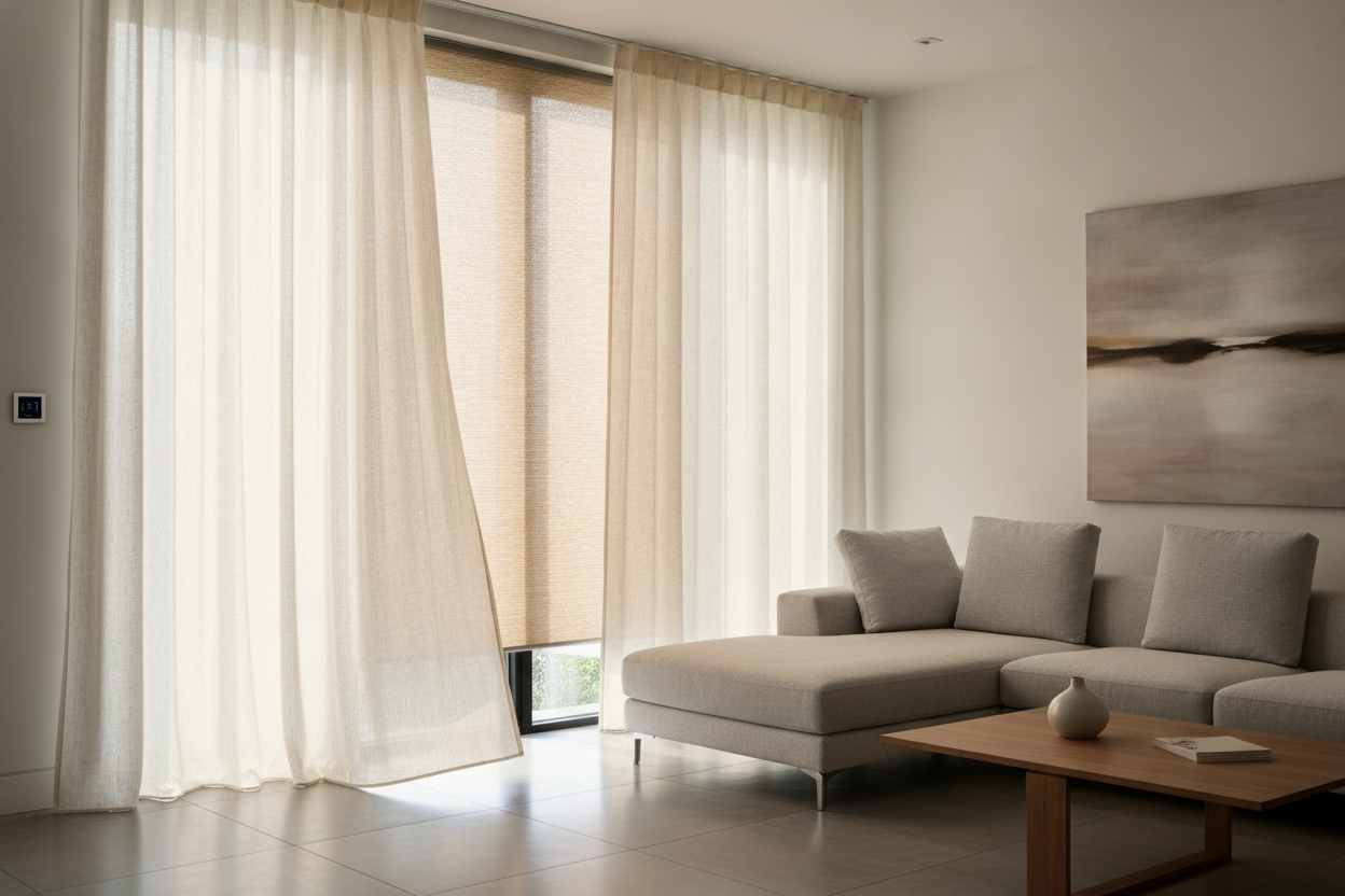 I Made a Budget Blinds Roller Shade Look Like a $2,000 Custom Treatment