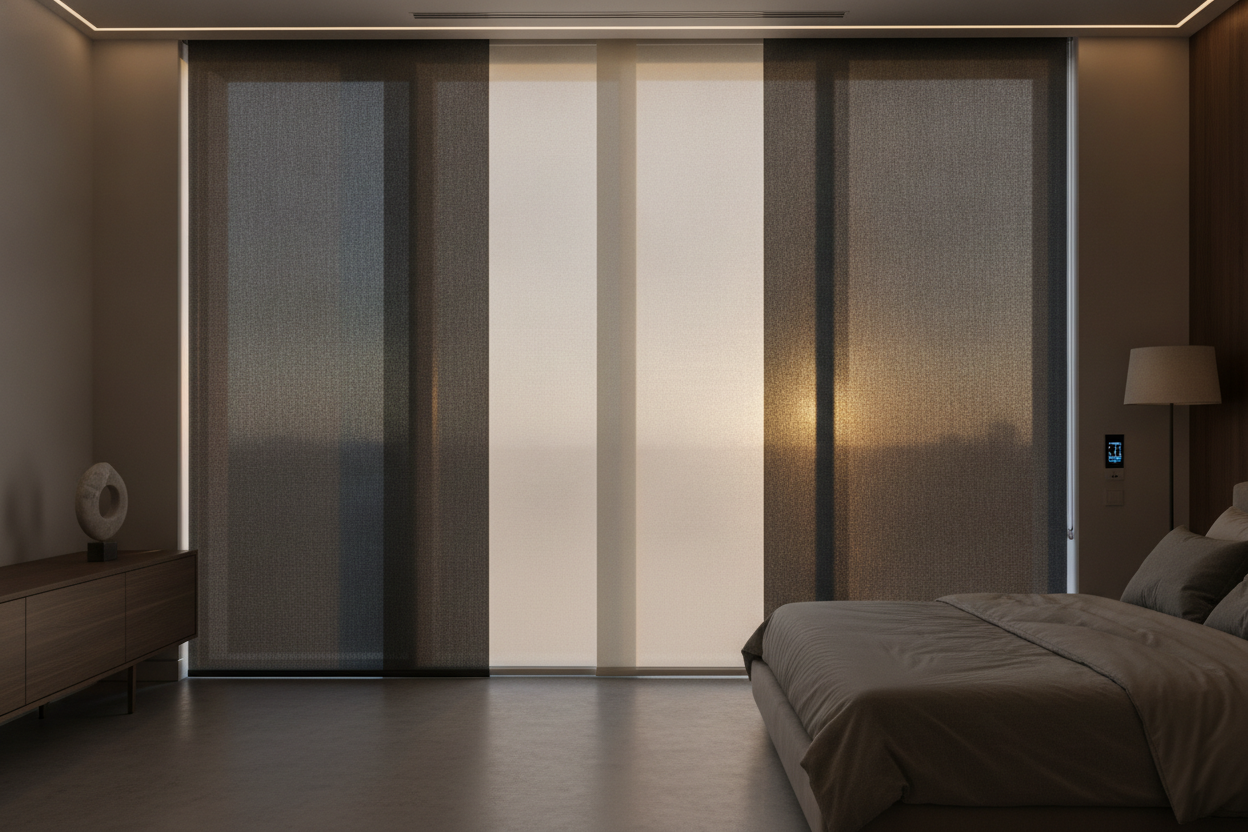 Solar Shades vs Roller Shades: The Nighttime Privacy Trap