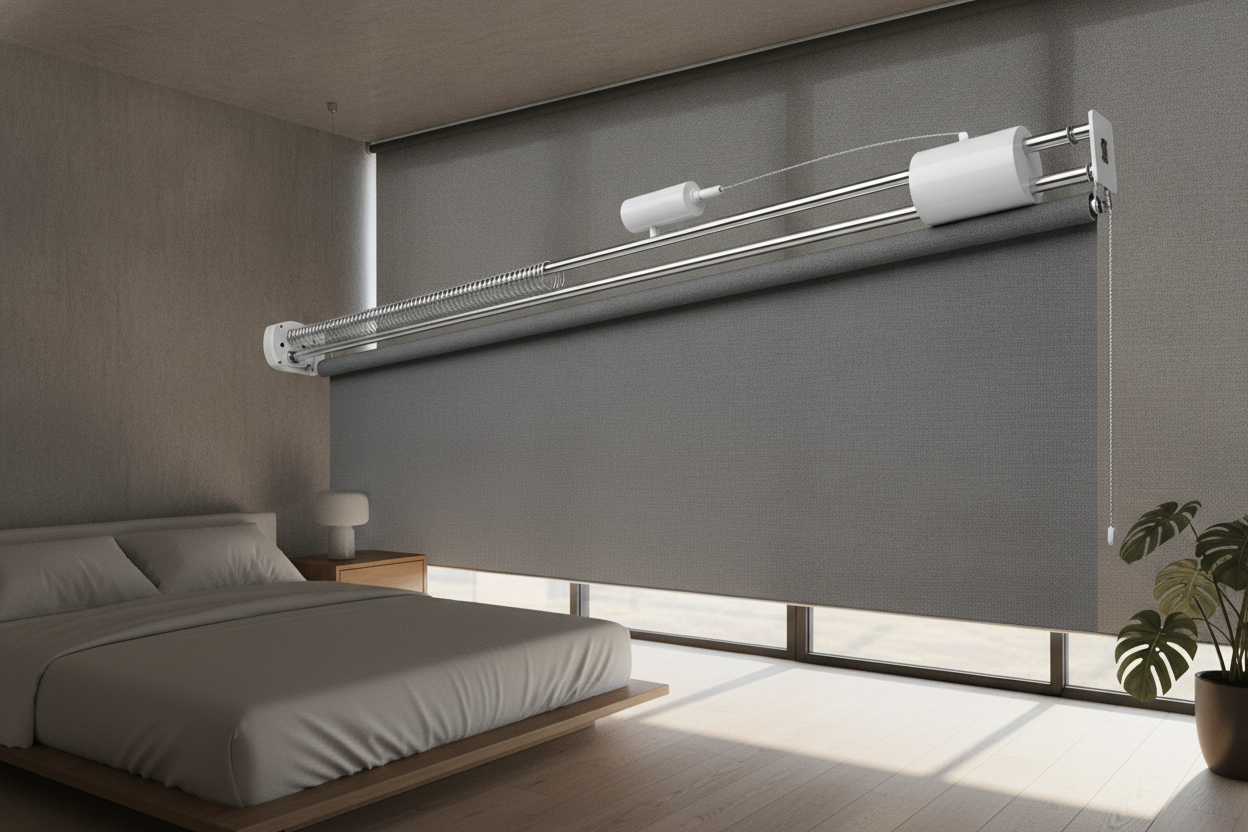 I Saved My Broken Custom Blinds With a $20 Spring Roller for Shades