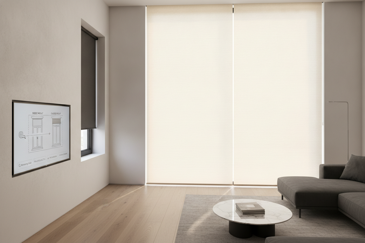 The One Measurement That Decides Between Outside or Inside Mount Blinds