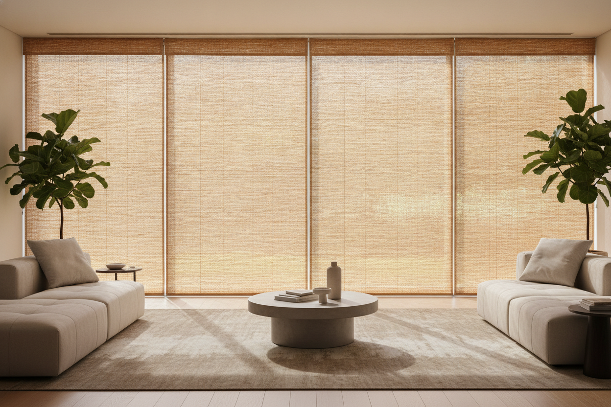 Why I Put Antigua Natural Shades in Ultra-Modern Rooms