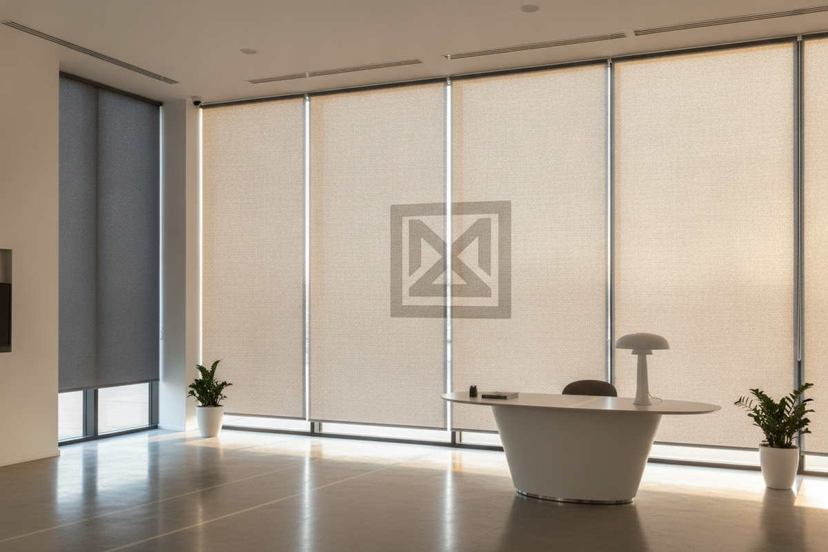 Why I Never Let Clients Order Blinds With Logo in Blackout Fabric