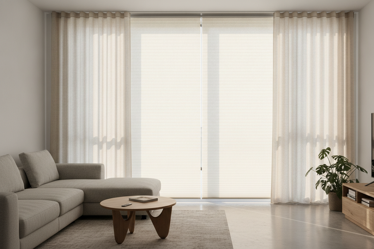 Sheers vs. a Light Filtering Cellular Shade: Which Glows Better?