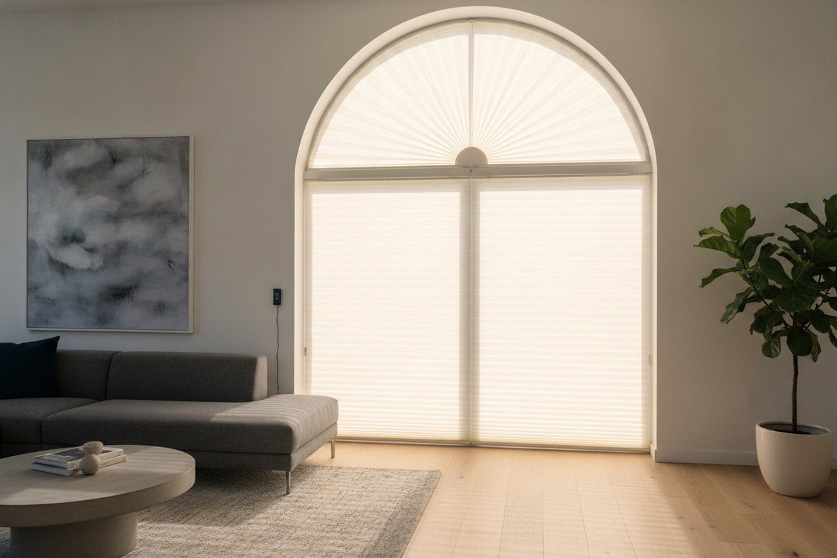 Do Cellular Shades for Arched Windows Ruin the Architecture?