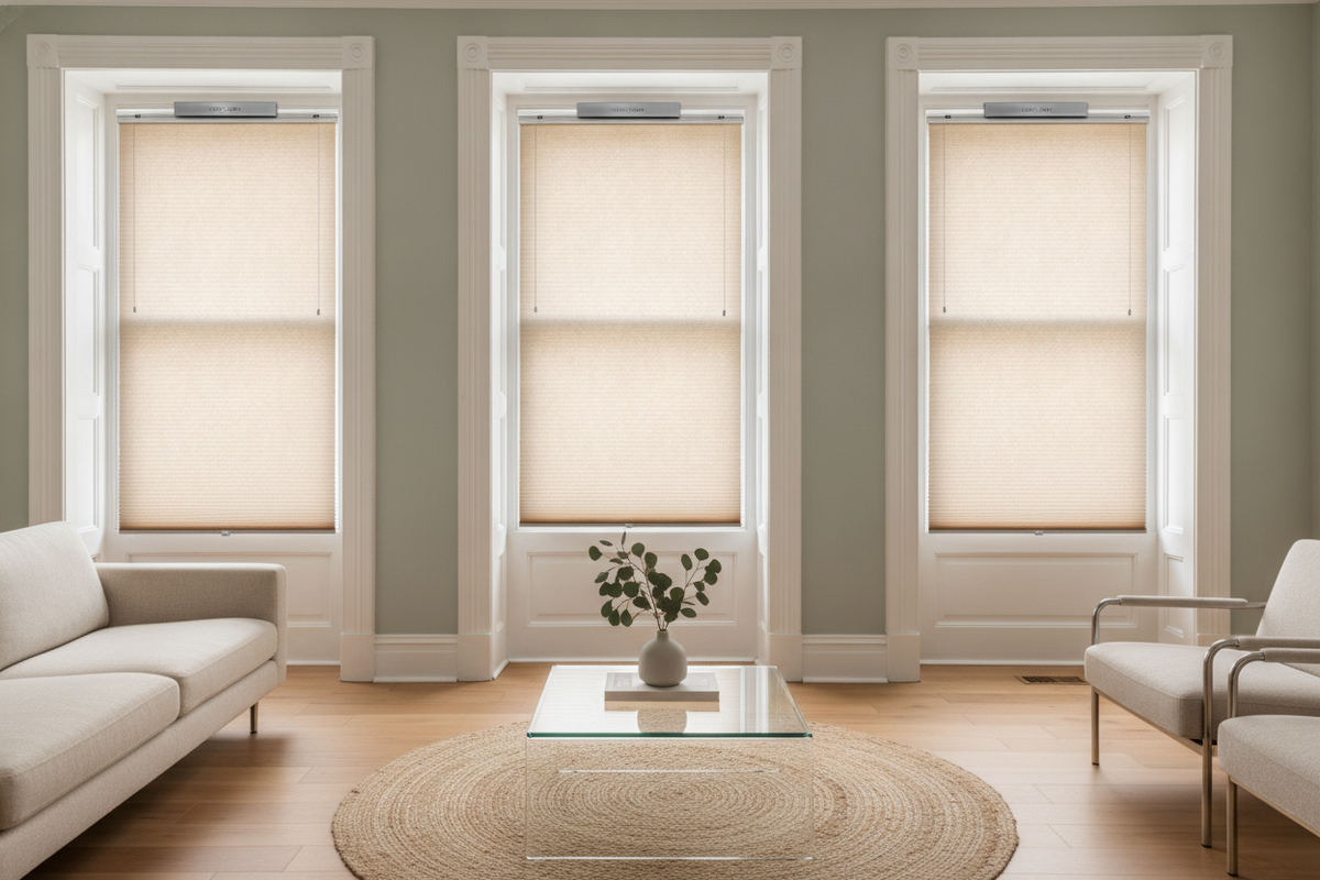 I Swapped to 3 8 Inch Cellular Shades and My Trim Finally Shows