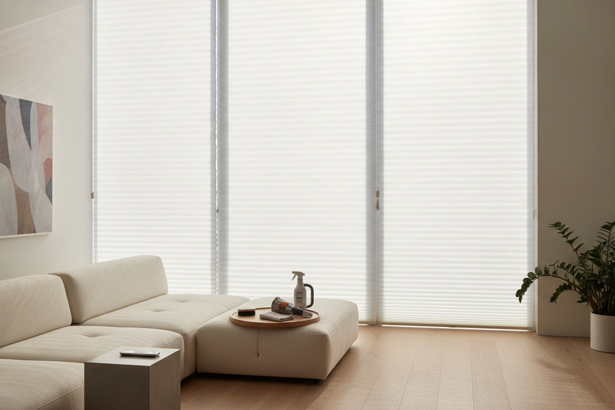 I Refuse to Crush My Pleats: How to Clean Bali Cellular Blinds