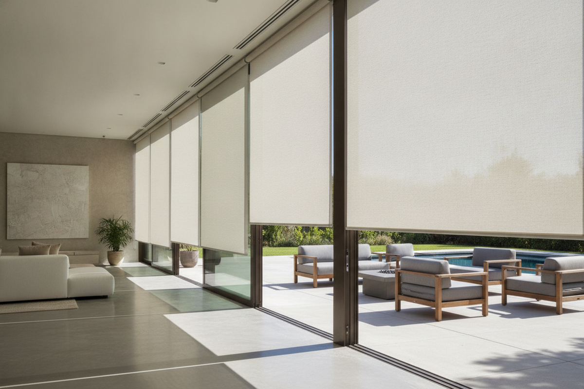 Why Solar Shades for Patios Are Better Than a Permanent Roof