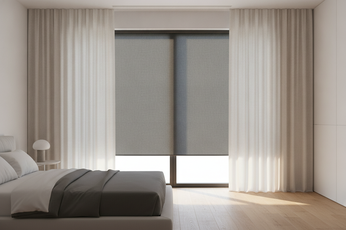 Why I Hide Room Darkening Shades Cordless Behind Linen