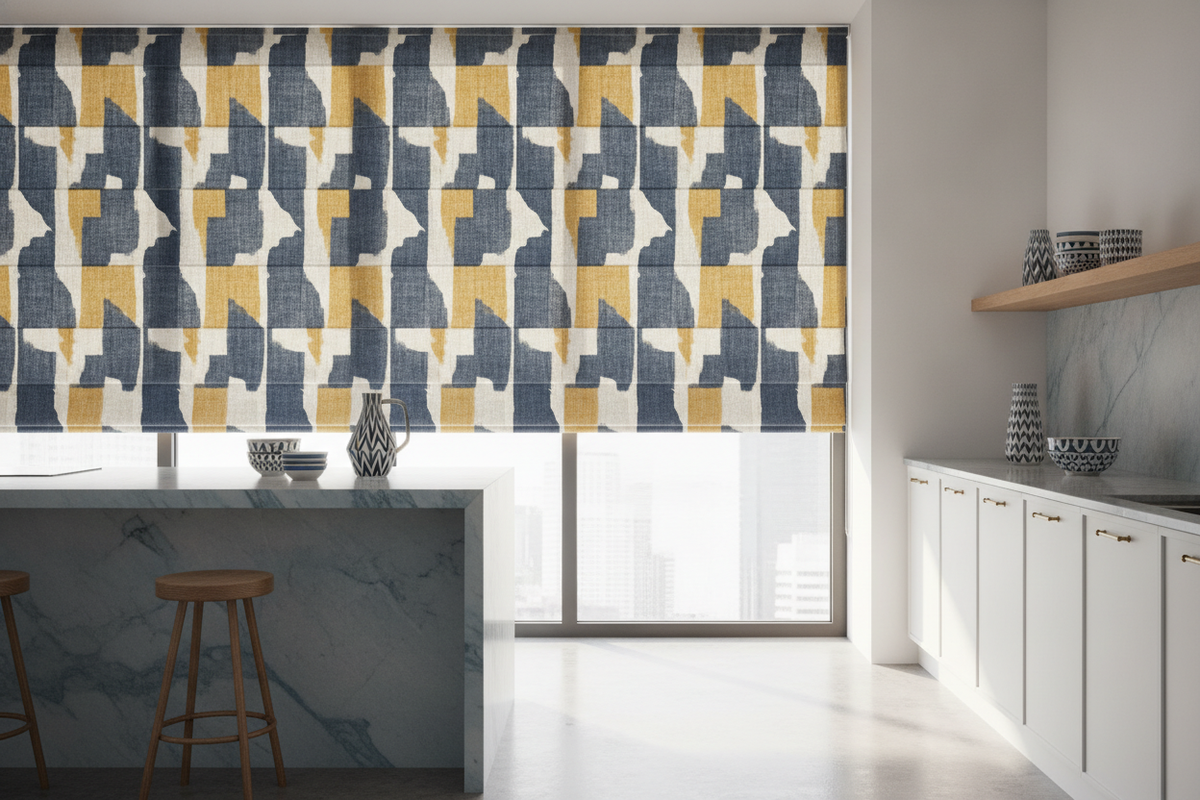 Stop Buying White Blinds: The Case for a Patterned Roller Shade