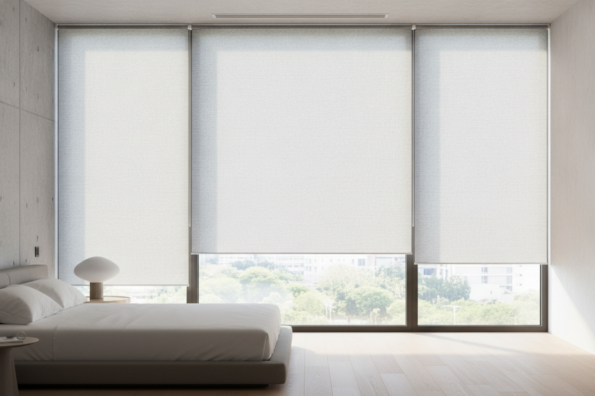 Why I Stopped Hiding Window Pull Down Shades Behind Curtains