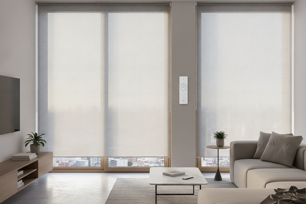 Your Furniture is Crushing Your Drapes (Try a Window Roll Up Shade)
