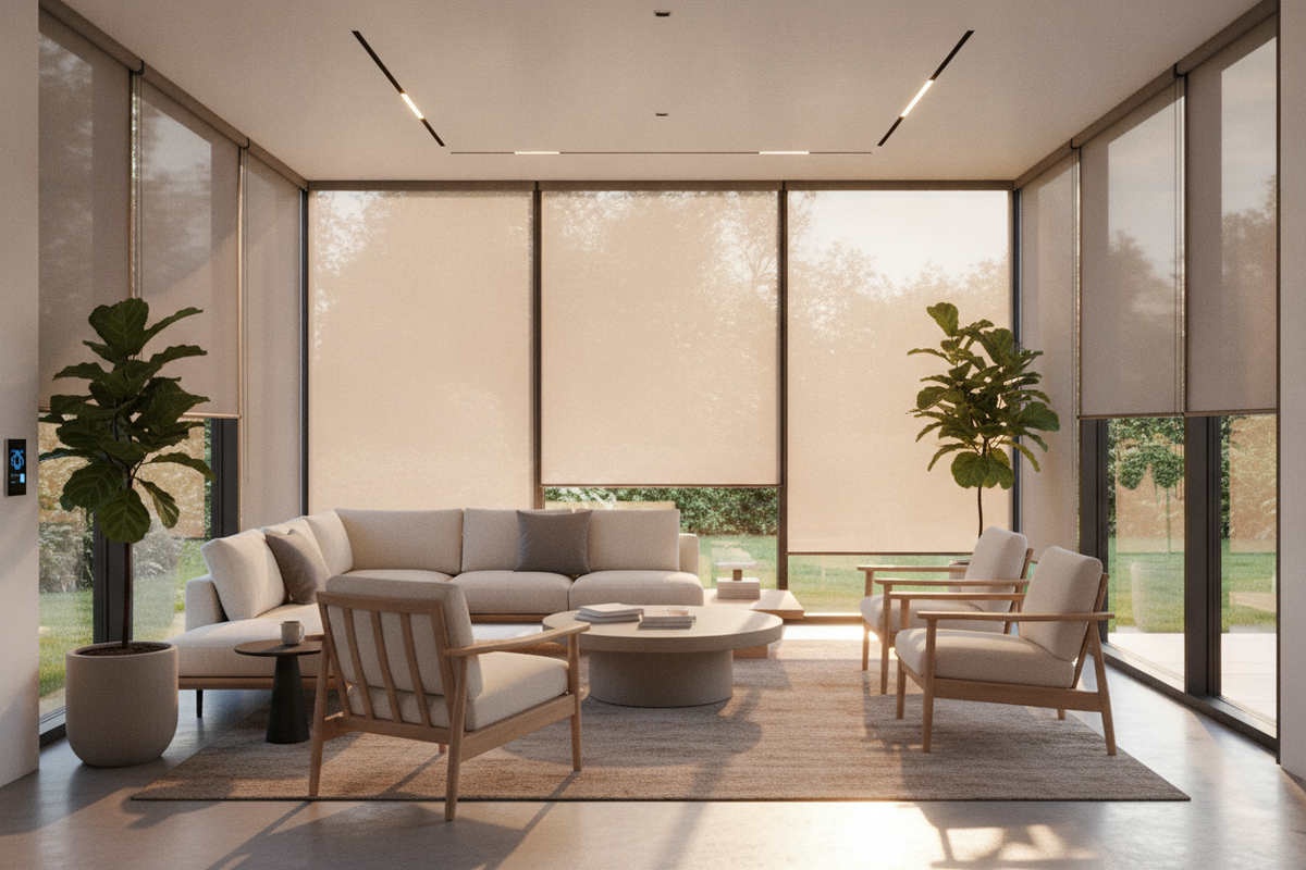 Your View Is Baking Your Furniture (Try Pull Down Tinted Window Shades)