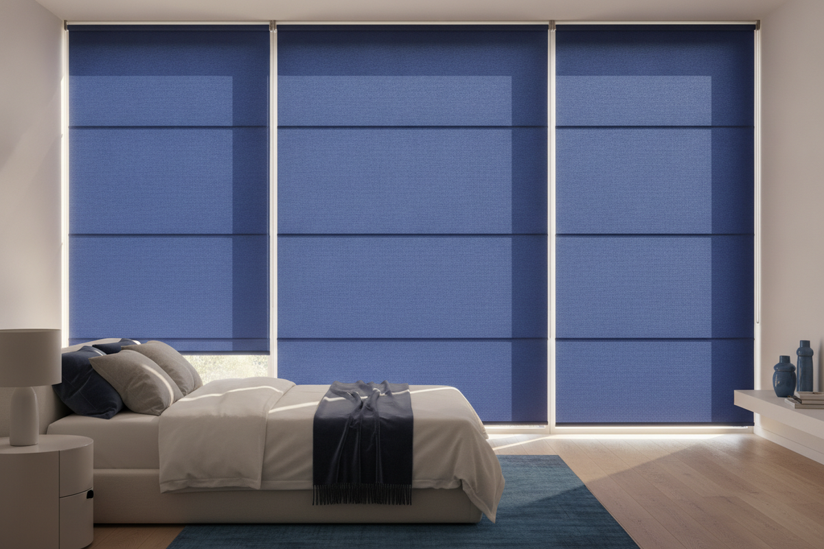 Are Blue Blinds Too Bold? How to Color-Drench a Room Like a Pro