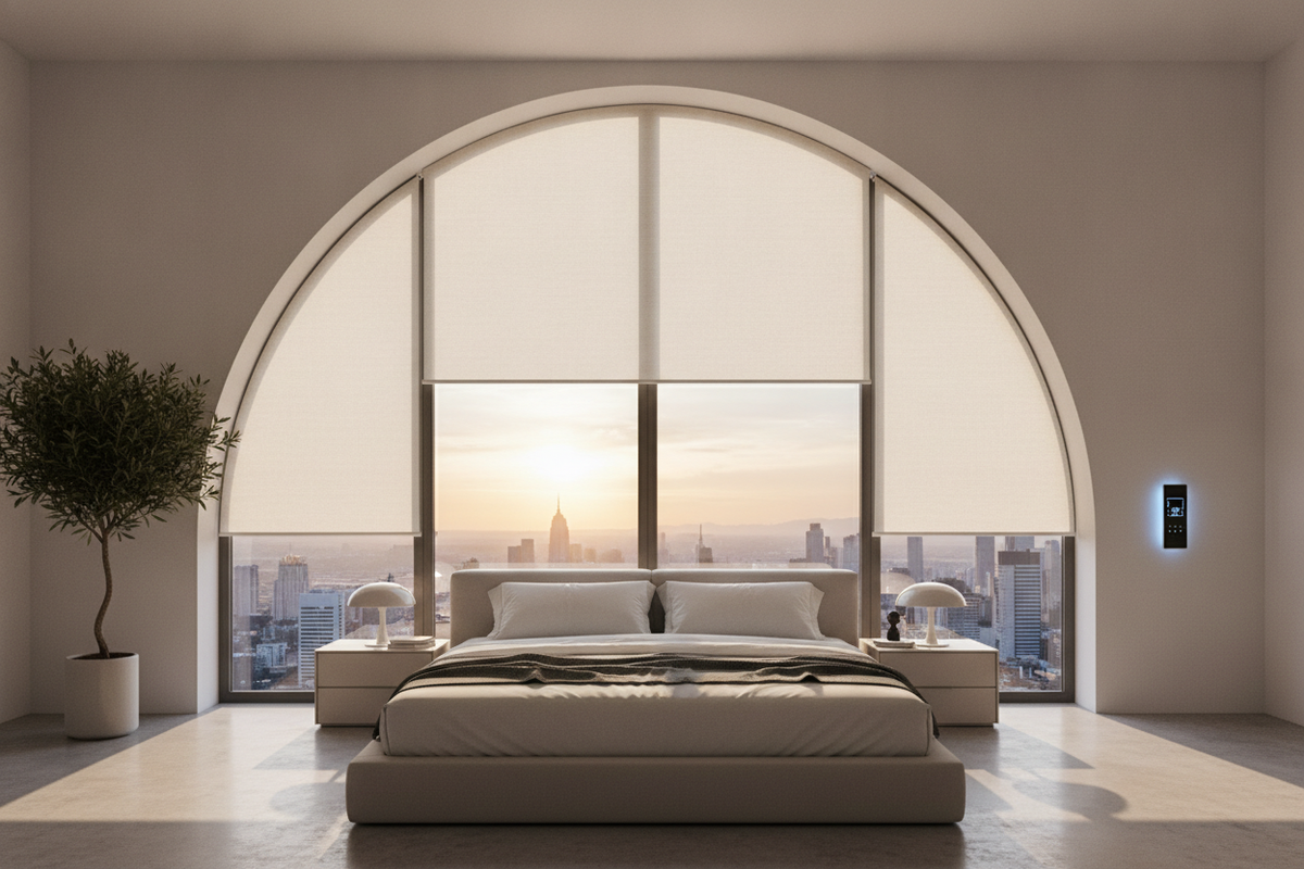Are Window Shades for Half Round Windows Always Awkward?