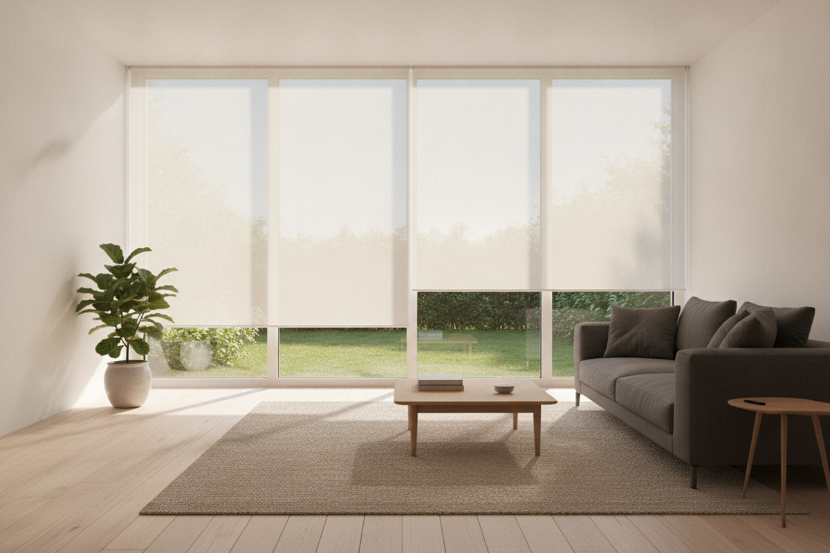 Your First Floor is a Fishbowl (Try Bottom Up Window Shades)