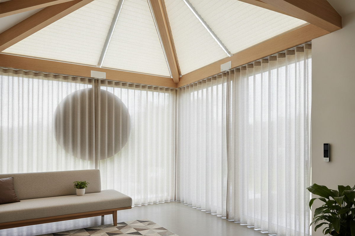 I Needed Shades for Skylight Glare But Refused to Ruin My Ceiling