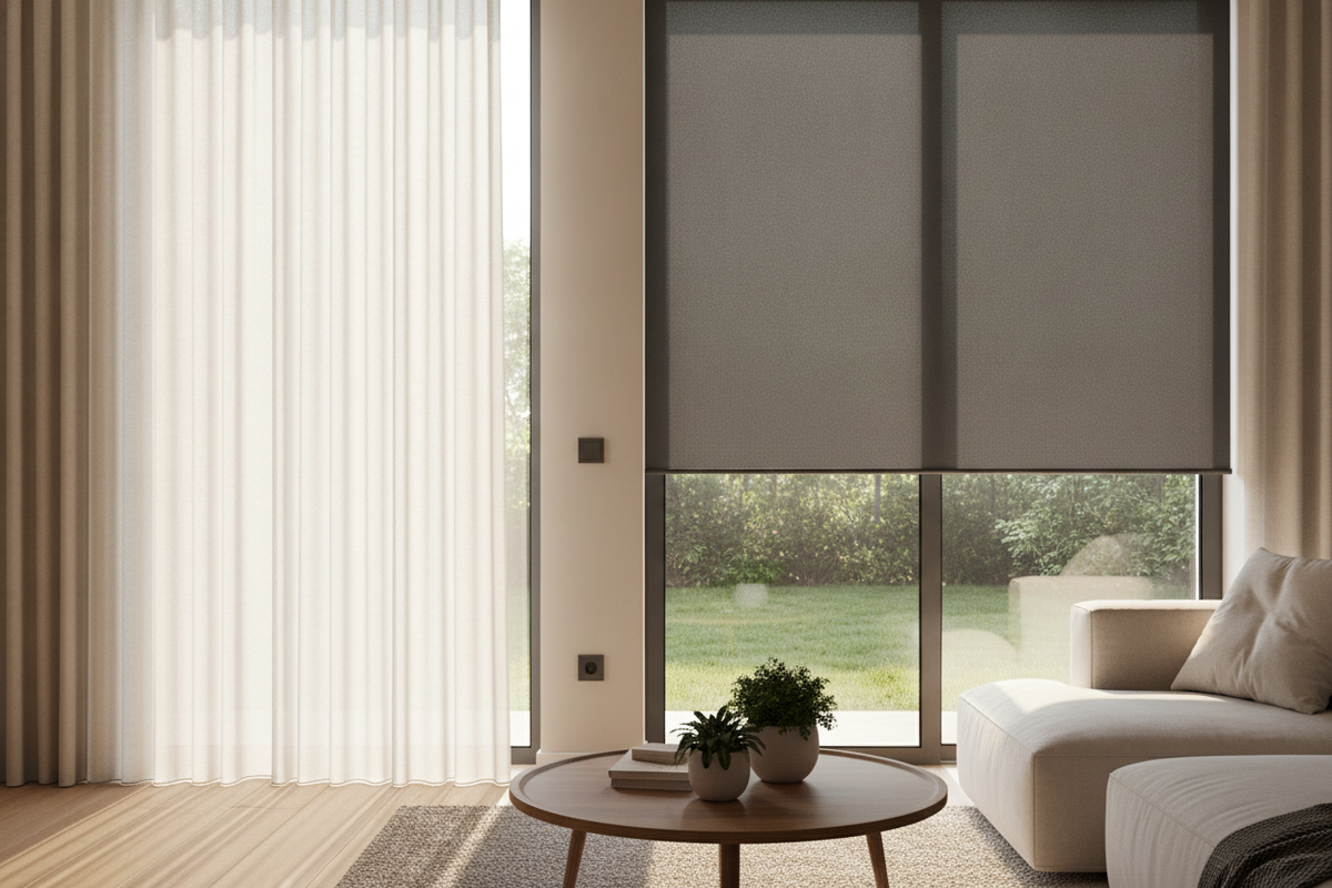 I Never Match Blind Shades and Shutters in the Same House