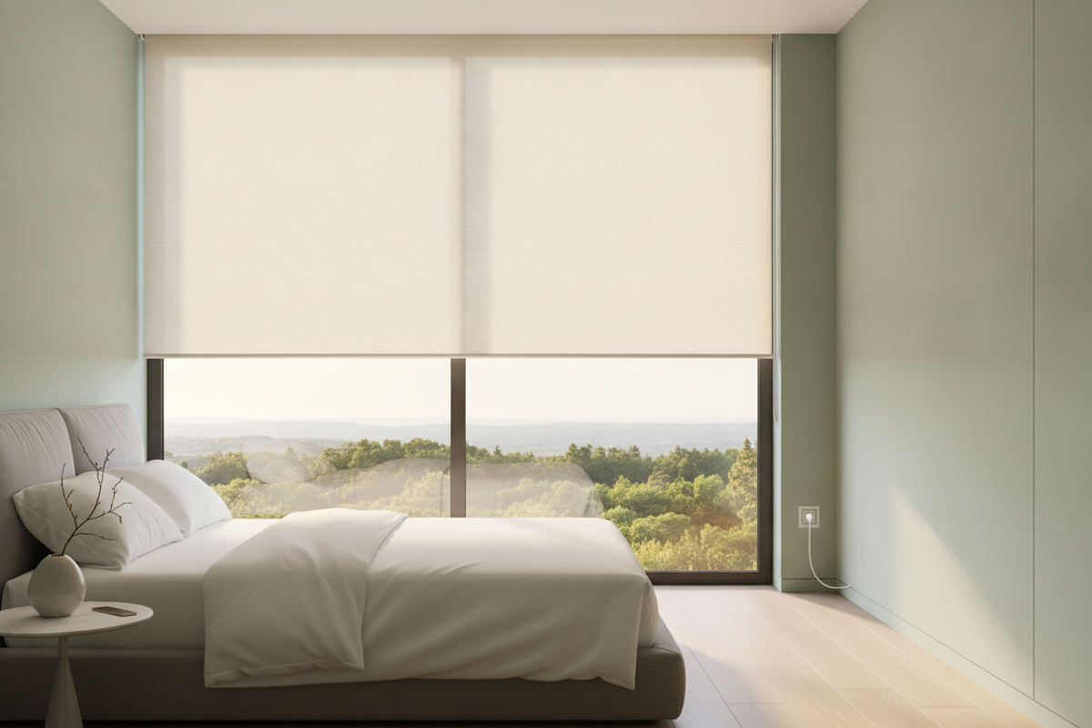 The Outlet Problem: Hiding Cords on Electric Roller Blinds