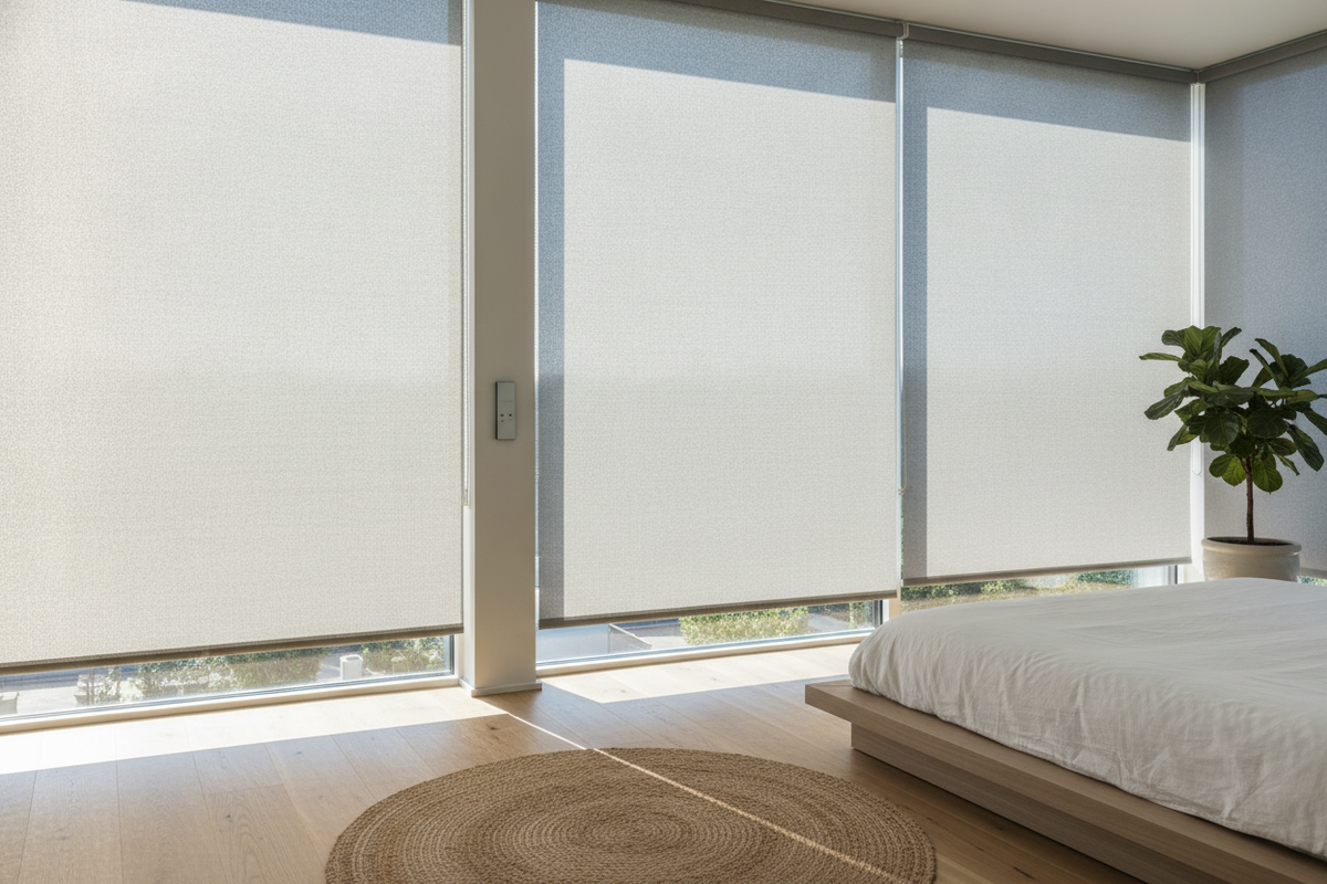 Why I Swapped My Summer Drapes for Sun Reflective Roller Blinds