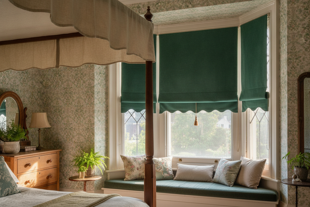 Why I Finally Put Retro Roller Blinds in My Victorian House