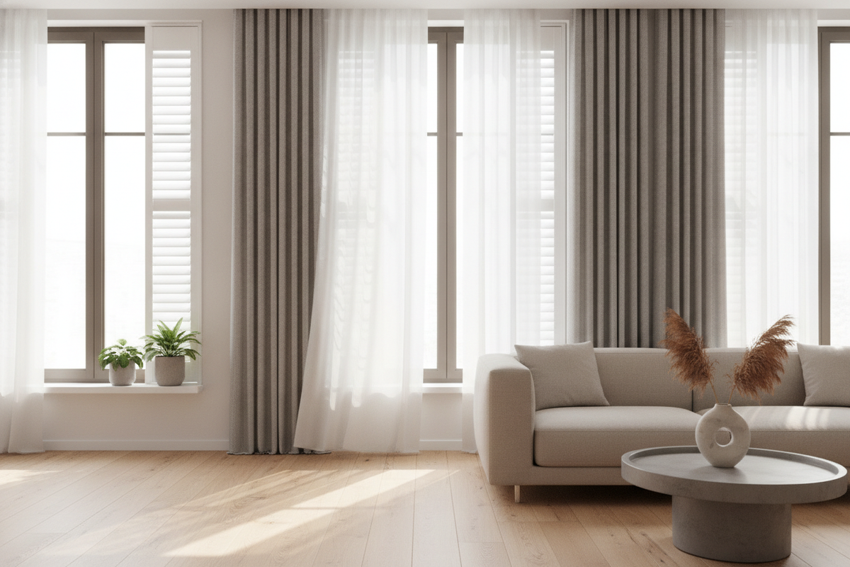 Do Windows With Plantation Blinds Actually Need Curtains?