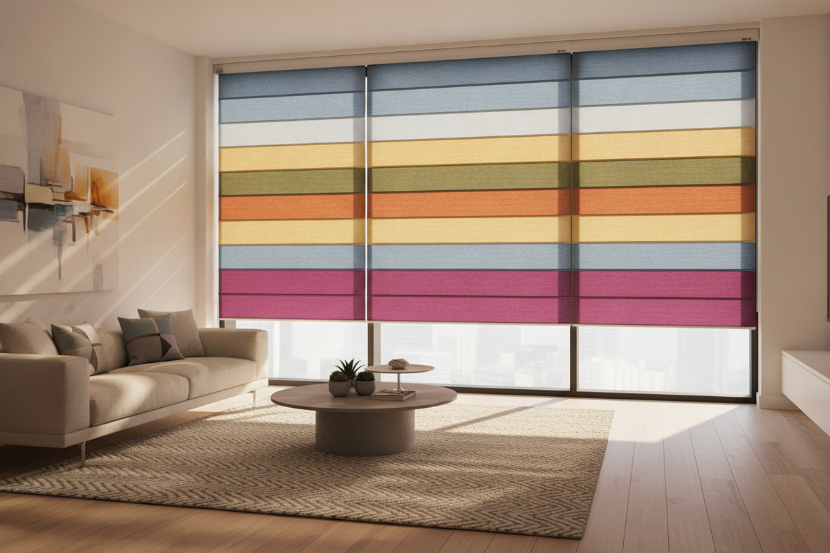 I Installed Colorful Blinds (Here is Why the Room Doesn't Look Tacky)