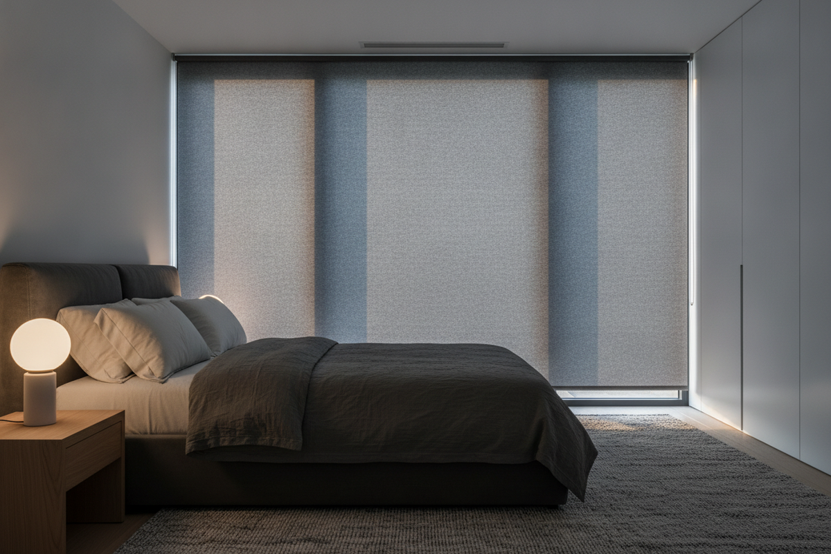 Want a Moody Bedroom? Why I Always Make the Blinds Gray