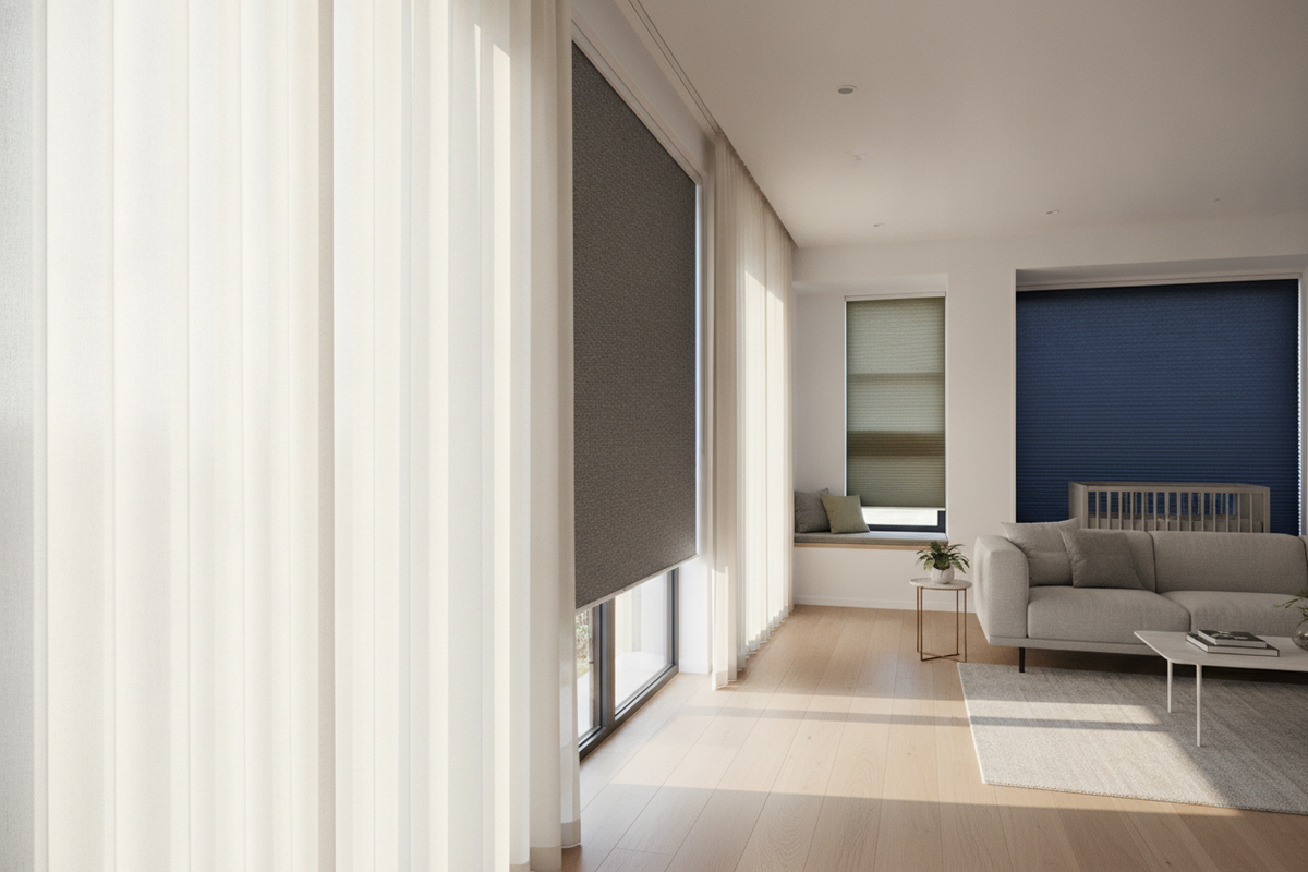 Stop Matching Curtains, Blinds for Windows in Every Room