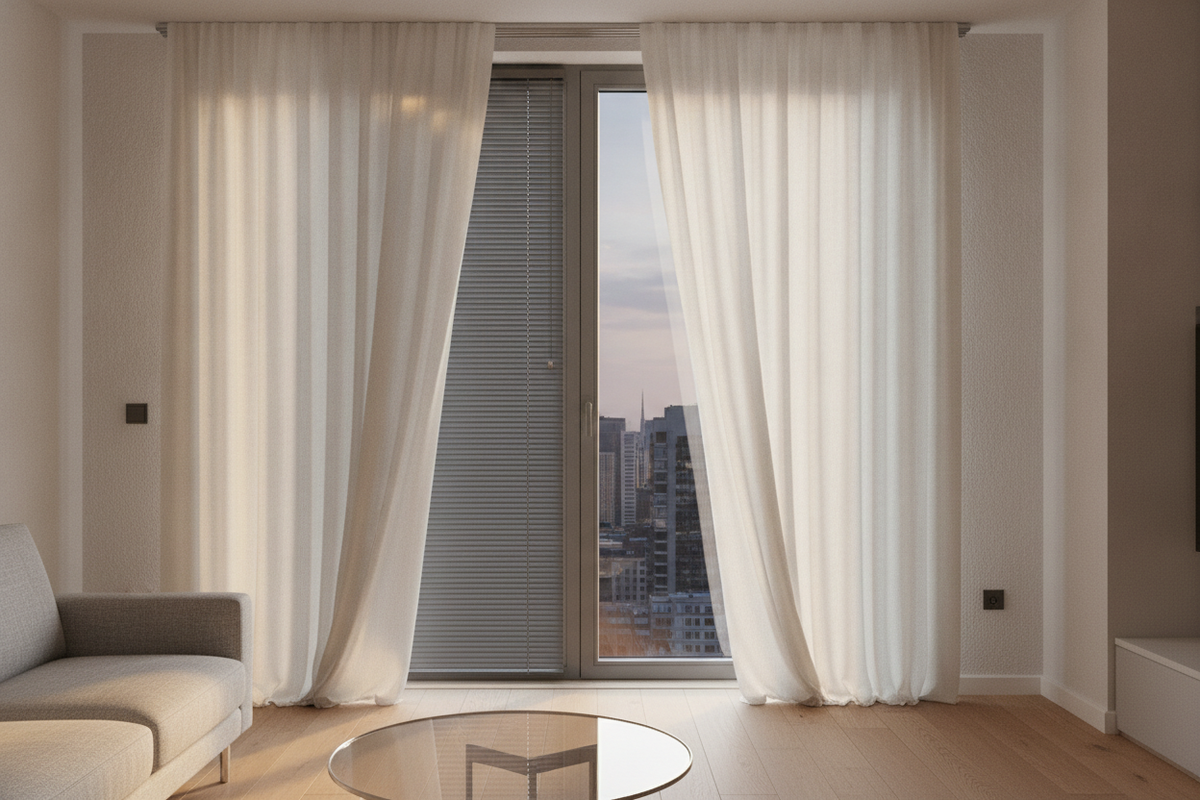 Do Curtains and Blinds Together Pictures Actually Work in Small Rooms?