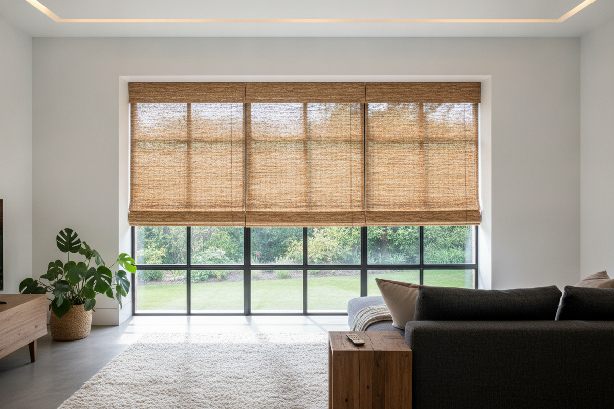 How I Made Budget Blinds Woven Wood Shades Look Expensive