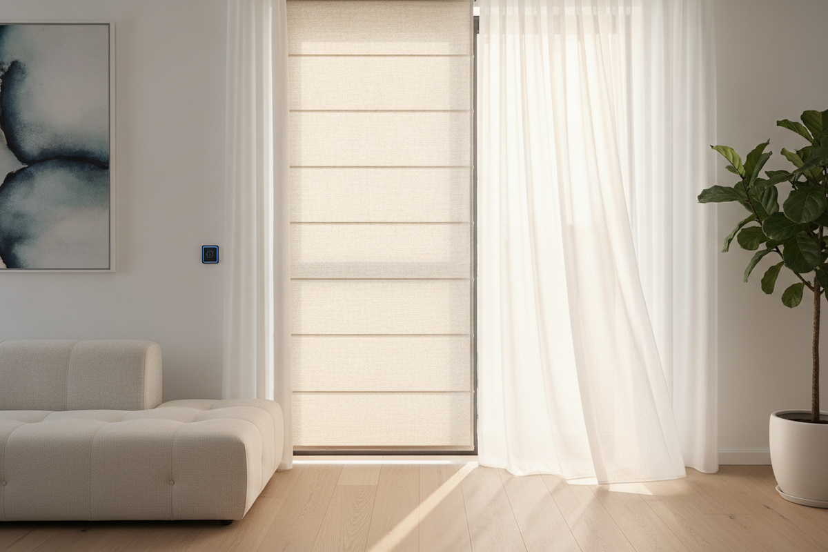 Why Flat Shades Look Cheap (And the Fabric Roller Blinds Texture Fix)